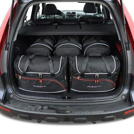 Kjust Reistassenset voor Honda CRV 2007-2012 - Set van 5 Tassen met 3 Roltassen en 2 Vliegtuigtassen