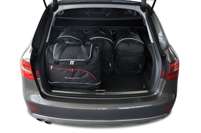 Kjust Reistassenset voor Audi A4 Avant 2008-2015 - Set van 5 Tassen met 3 Roltassen en 2 Sporttassen
