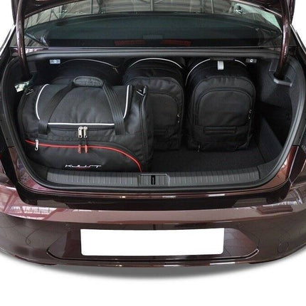 Kjust Reistassenset voor Volkswagen Passat Sedan 2014-2024 - Set van 5 Tassen met 3 Roltassen en 2 Sporttassen