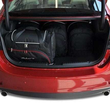 Kjust Reistassenset voor Mazda 6 Sedan 2013-2024 - Set van 5 Tassen met 3 Roltassen en 2 Sporttassen