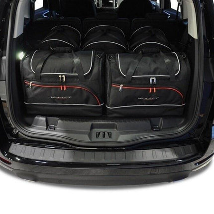 Kjust Reistassenset voor Ford S-Max 2015-2018 - Set van 5 Tassen met 3 Roltassen en 2 Sporttassen