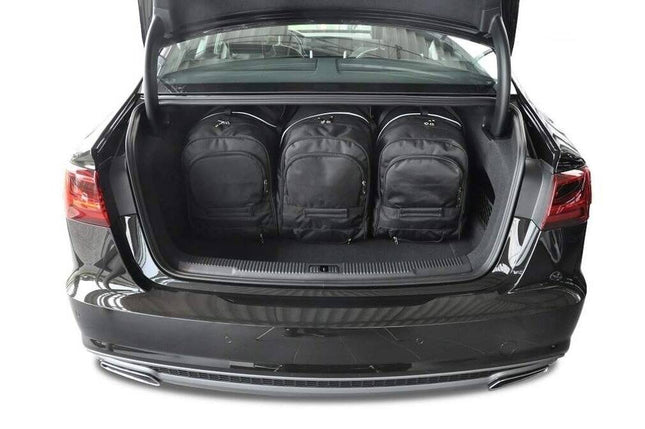 Kjust Reistassenset voor Audi A6 Sedan 2011-2018 - Set van 5 Tassen met 3 Roltassen en 2 Sporttassen