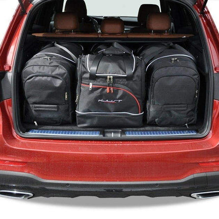 Kjust Reistassenset voor Mercedes Benz GLC 2015-2022 - Set van 4 Tassen met 2 Roltassen en 2 Sporttassen