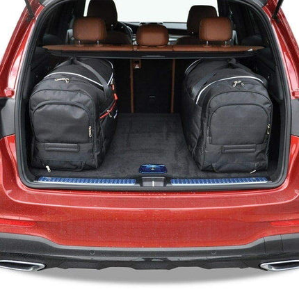 Kjust Reistassenset voor Mercedes Benz GLC 2015-2022 - Set van 4 Tassen met 2 Roltassen en 2 Sporttassen
