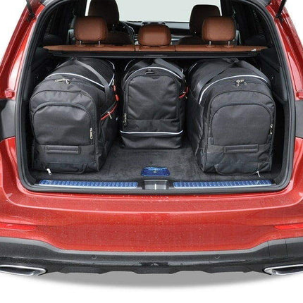 Kjust Reistassenset voor Mercedes Benz GLC 2015-2022 - Set van 4 Tassen met 2 Roltassen en 2 Sporttassen