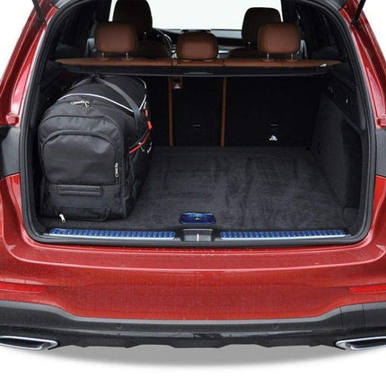 Kjust Reistassenset voor Mercedes Benz GLC 2015-2022 - Set van 4 Tassen met 3 Roltassen en 1 Vliegtuigtas