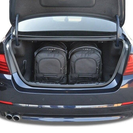 Kjust Reistassenset voor BMW 5 serie Sedan 2010-2017 - Set van 4 Tassen met 2 Roltassen en 2 Vliegtuigtassen
