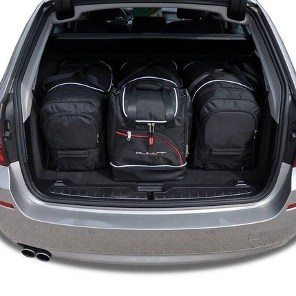 Kjust Reistassenset voor BMW 5 serie Touring 2010-2017 - Set van 4 Tassen met 3 Roltassen en 1 Sporttas