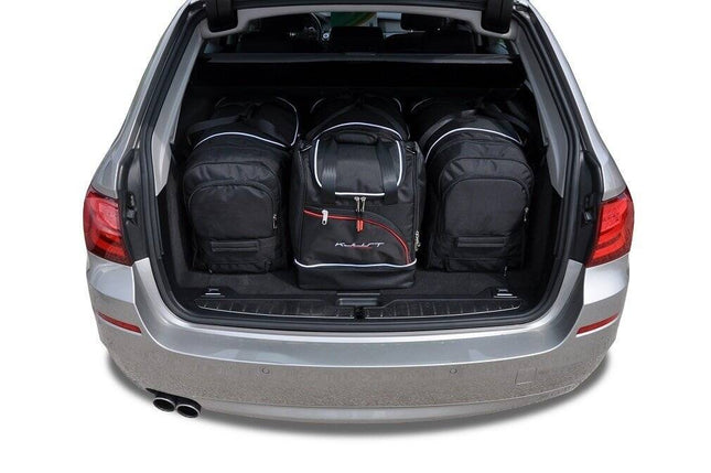 Kjust Reistassenset voor BMW 5 serie Touring 2010-2017 - Set van 4 Tassen met 3 Roltassen en 1 Sporttas