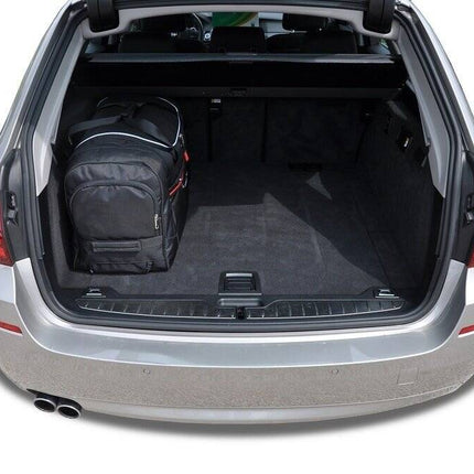 Kjust Reistassenset voor BMW 5 serie Touring 2010-2017 - Set van 4 Tassen met 3 Roltassen en 1 Sporttas