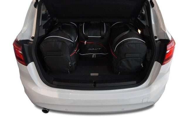 Kjust Reistassenset voor BMW 2 serie Active Tourer 2014-2022 - Set van 4 Tassen met 2 Roltassen en 2 Sporttassen