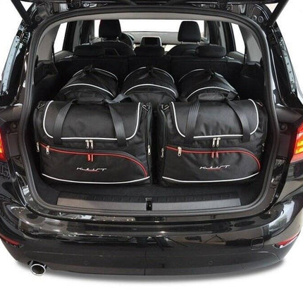 Kjust Reistassenset voor BMW 2 serie Gran Tourer 2015-2021 - Set van 5 Tassen met 3 Roltassen en 2 Vliegtuigtassen