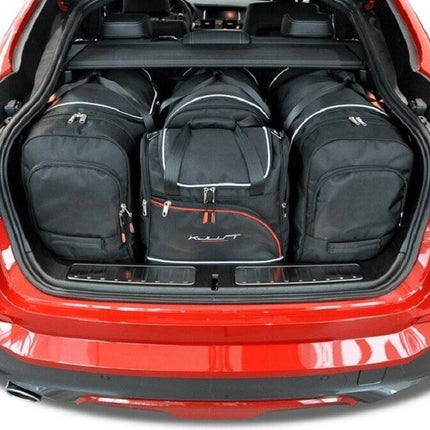 Kjust Reistassenset voor BMW X4 2014-2018 - Set van 4 Tassen met 3 Roltassen en 1 Vliegtuigtas