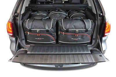 Kjust Reistassenset voor BMW X5 2013-2018 - Set van 5 Tassen met 3 Roltassen en 2 Vliegtuigtassen
