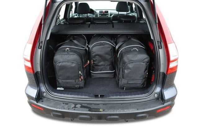 Kjust Reistassenset voor Honda CRV 2007-2012 - Set van 4 Tassen met 2 Roltassen en 2 Sporttassen