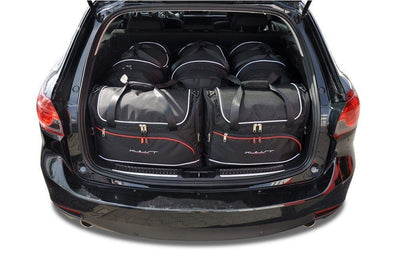 Kjust Reistassenset voor Mazda 6 Tourer 2013-2024 - Set van 5 Tassen met 3 Roltassen en 2 Vliegtuigtassen