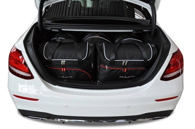 Kjust Reistassenset voor Mercedes Benz E-Klasse Limousine 2016-2023 - Set van 5 Tassen met 3 Roltassen en 2 Sporttassen