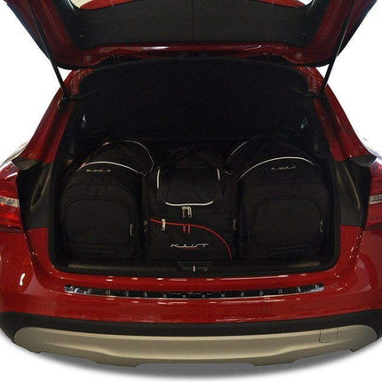 Kjust Reistassenset voor Mercedes Benz GLA 2013-2020 - Set van 4 Tassen met 2 Roltassen en 2 Vliegtuigtassen