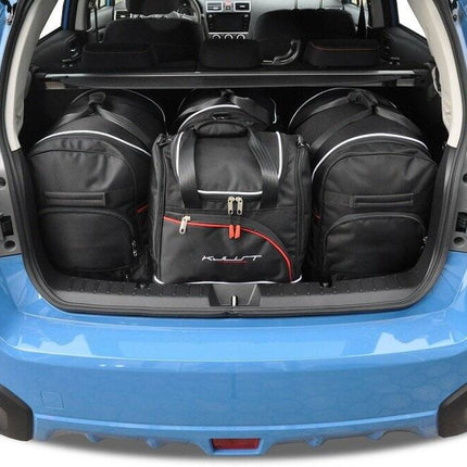 Kjust Reistassenset voor Subaru XV 2011-2017 - Set van 4 Tassen met 2 Roltassen en 2 Sporttassen