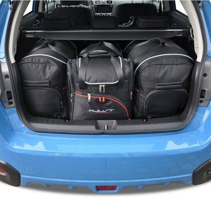Kjust Reistassenset voor Subaru XV 2011-2017 - Set van 4 Tassen met 2 Roltassen en 2 Vliegtuigtassen