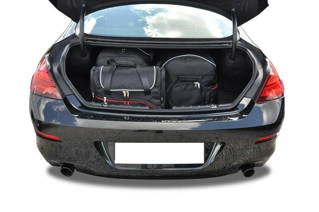 Kjust Reistassenset voor BMW 6 serie coupe 2011-2018 - Set van 4 Tassen met 2 Roltassen en 2 Vliegtuigtassen