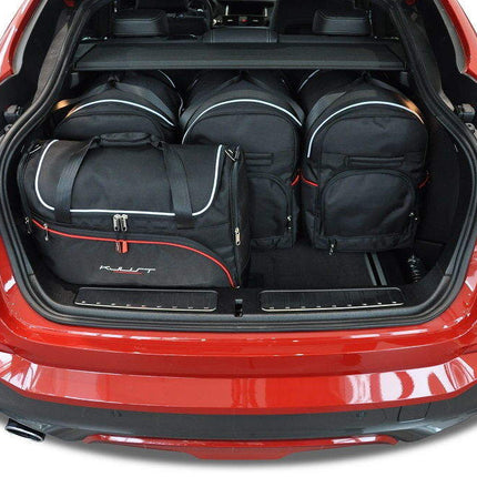 Kjust Reistassenset voor BMW X4 2014-2018 - Set van 5 Tassen met 3 Roltassen en 2 Vliegtuigtassen