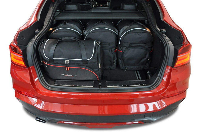Kjust Reistassenset voor BMW X4 2014-2018 - Set van 5 Tassen met 3 Roltassen en 2 Vliegtuigtassen