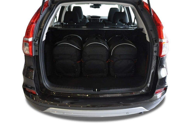 Kjust Reistassenset voor Honda CRV 2012-2018 - Set van 5 Tassen met 3 Roltassen en 2 Vliegtuigtassen