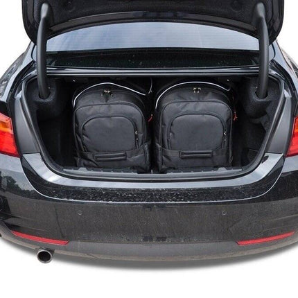 Kjust Reistassenset voor BMW 4 serie coupe 2013-2020 - Set van 4 Tassen met 2 Roltassen en 2 Vliegtuigtassen