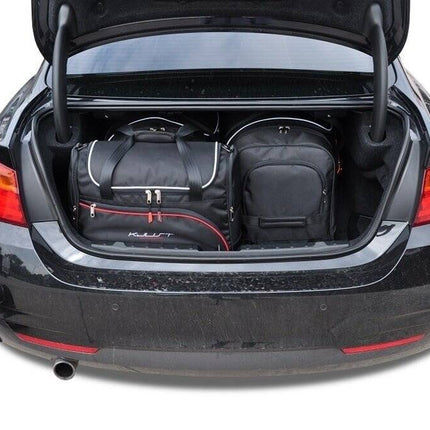 Kjust Reistassenset voor BMW 4 serie coupe 2013-2020 - Set van 4 Tassen met 2 Roltassen en 2 Vliegtuigtassen