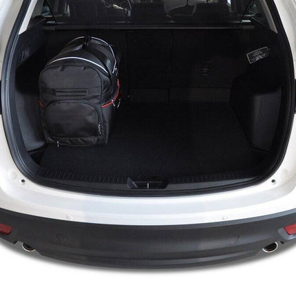 Kjust Reistassenset voor Mazda CX-5 2012-2017 - Set van 5 Tassen met 3 Roltassen en 2 Vliegtuigtassen