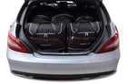 Kjust Reistassenset voor Mercedes Benz CLS Shooting Brake 2012-2018 - Set van 5 Tassen met 3 Roltassen en 2 Vliegtuigtassen