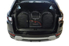Kjust Reistassenset voor Land Rover Range Rover Evoque 5-deurs 2011-2019 - Set van 4 Tassen met 2 Roltassen 1 Sporttas en 1 Vliegtuigtas