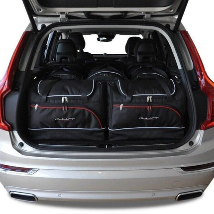 Kjust Reistassenset voor Volvo XC90 vanaf 2015 - Set van 5 Tassen met 3 Roltassen en 2 Sporttassen
