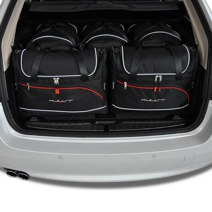 Kjust Reistassenset voor BMW 5 serie Touring 2010-2017 - Set van 5 Tassen met 3 Roltassen en 2 Vliegtuigtassen