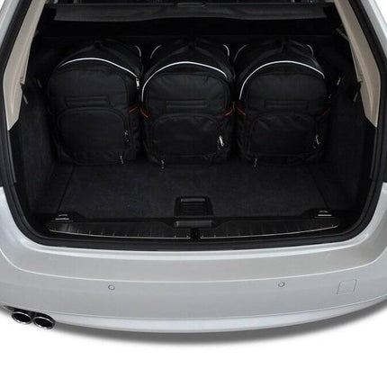Kjust Reistassenset voor BMW 5 serie Touring 2010-2017 - Set van 5 Tassen met 3 Roltassen en 2 Vliegtuigtassen