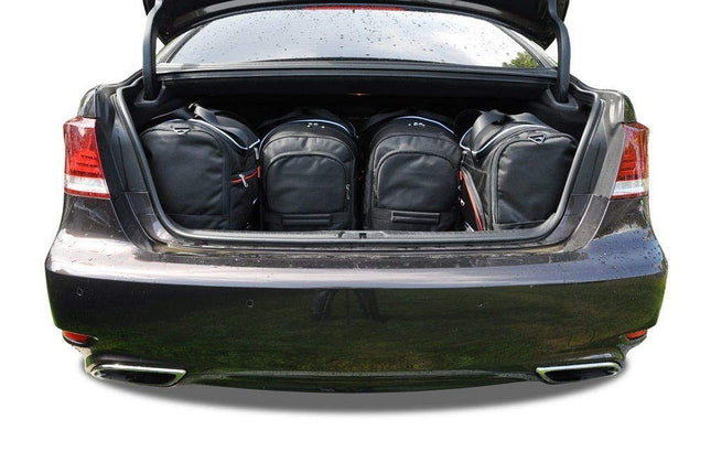 Kjust Reistassenset voor Lexus LS Sedan 2006-2017 - Set van 5 Tassen met 2 Roltassen en 3 Sporttassen