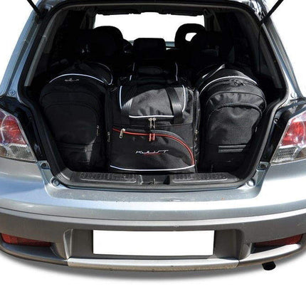 Kjust Reistassenset voor Mitsubishi Outlander 2003-2007 - Set van 5 Tassen met 2 Roltassen 1 Sporttas en 2 Vliegtuigtassen