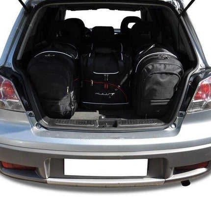 Kjust Reistassenset voor Mitsubishi Outlander 2003-2007 - Set van 5 Tassen met 2 Roltassen 1 Sporttas en 2 Vliegtuigtassen
