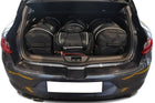Kjust Reistassenset voor Renault Megane 5-deurs E-Tech vanaf 2022 - Set van 4 Tassen met 2 Roltassen 1 Sporttas en 1 Vliegtuigtas