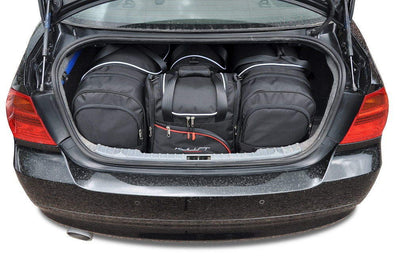 Kjust Reistassenset voor BMW 3 serie Sedan 2005-2010 - Set van 4 Tassen met 2 Roltassen en 2 Vliegtuigtassen