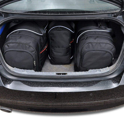 Kjust Reistassenset voor BMW 3 serie Sedan 2005-2010 - Set van 4 Tassen met 2 Roltassen en 2 Vliegtuigtassen