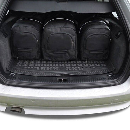 Kjust Reistassenset voor BMW 5 serie Touring 2004-2010 - Set van 5 Tassen met 3 Roltassen en 2 Vliegtuigtassen
