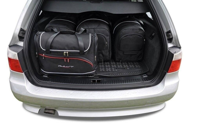 Kjust Reistassenset voor BMW 5 serie Touring 2004-2010 - Set van 5 Tassen met 3 Roltassen en 2 Vliegtuigtassen