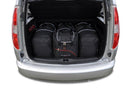 Kjust Reistassenset voor Skoda Roomster 2006-2015 - Set van 4 Tassen met 2 Roltassen en 2 Sporttassen