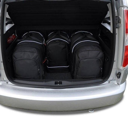 Kjust Reistassenset voor Skoda Roomster 2006-2015 - Set van 4 Tassen met 2 Roltassen en 2 Sporttassen
