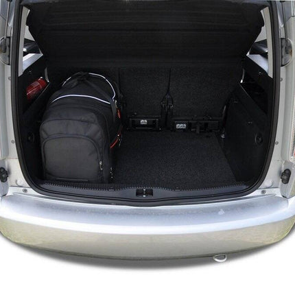 Kjust Reistassenset voor Skoda Roomster 2006-2015 - Set van 4 Tassen met 2 Roltassen en 2 Vliegtuigtassen
