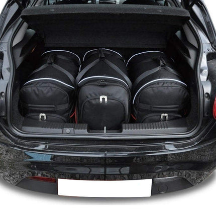 Kjust Reistassenset voor Fiat Bravo 5-deurs 2007-2016 - Set van 3 Tassen met 2 Roltassen en 1 Sporttas