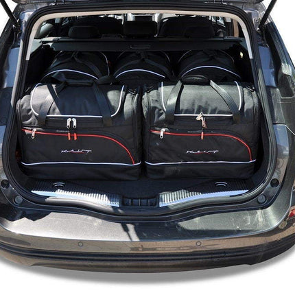 Kjust Reistassenset voor Ford Mondeo stationwagen 2014-2022 - Set van 5 Tassen met 3 Roltassen en 2 Sporttassen