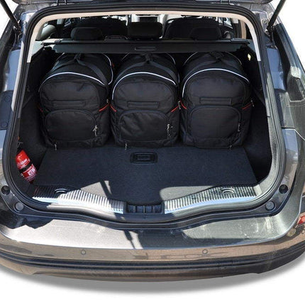 Kjust Reistassenset voor Ford Mondeo stationwagen 2014-2022 - Set van 5 Tassen met 3 Roltassen en 2 Sporttassen